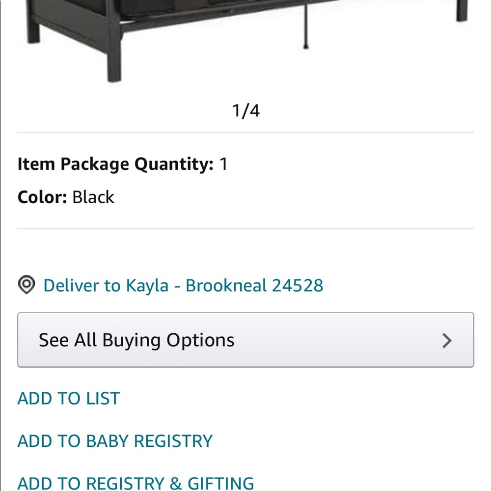 Futon Frame - Picture 3 of 4